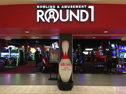 Round 1 Bowling Amusement Opens in Sunvalley Shopping Center in Concord Beyond the Creek